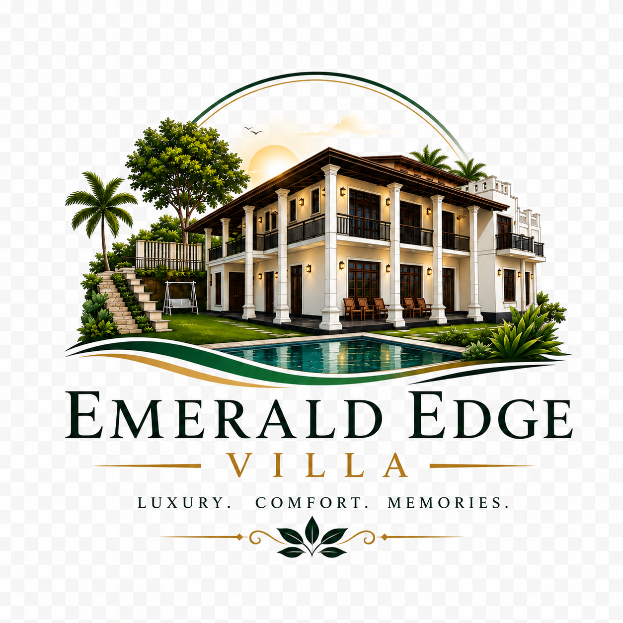 Emerald Edge Villa Logo