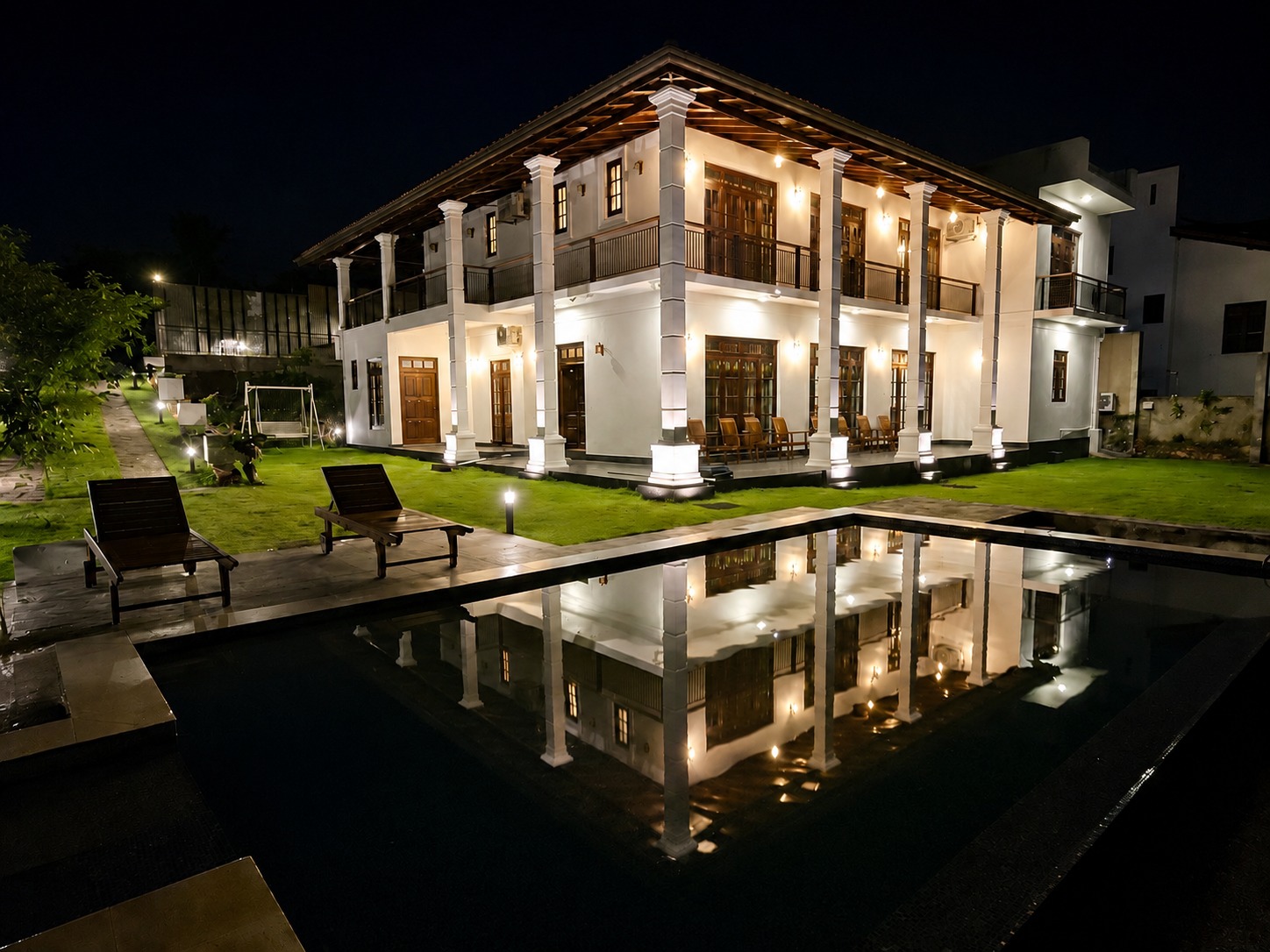 Evening Villa Ambience