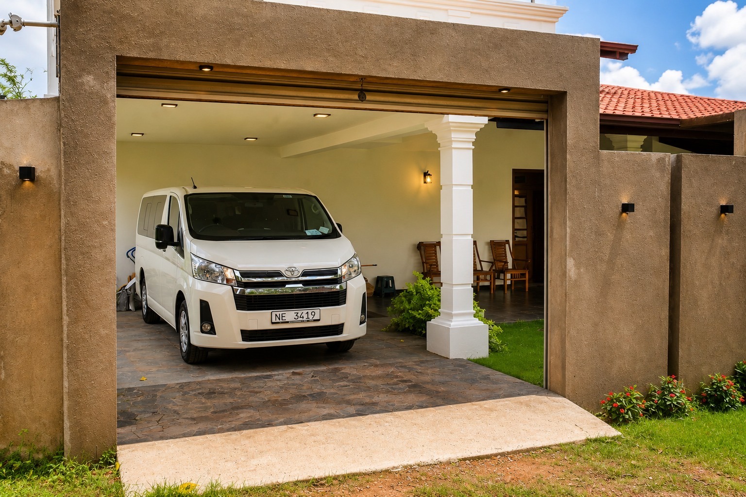 Villa Entrance