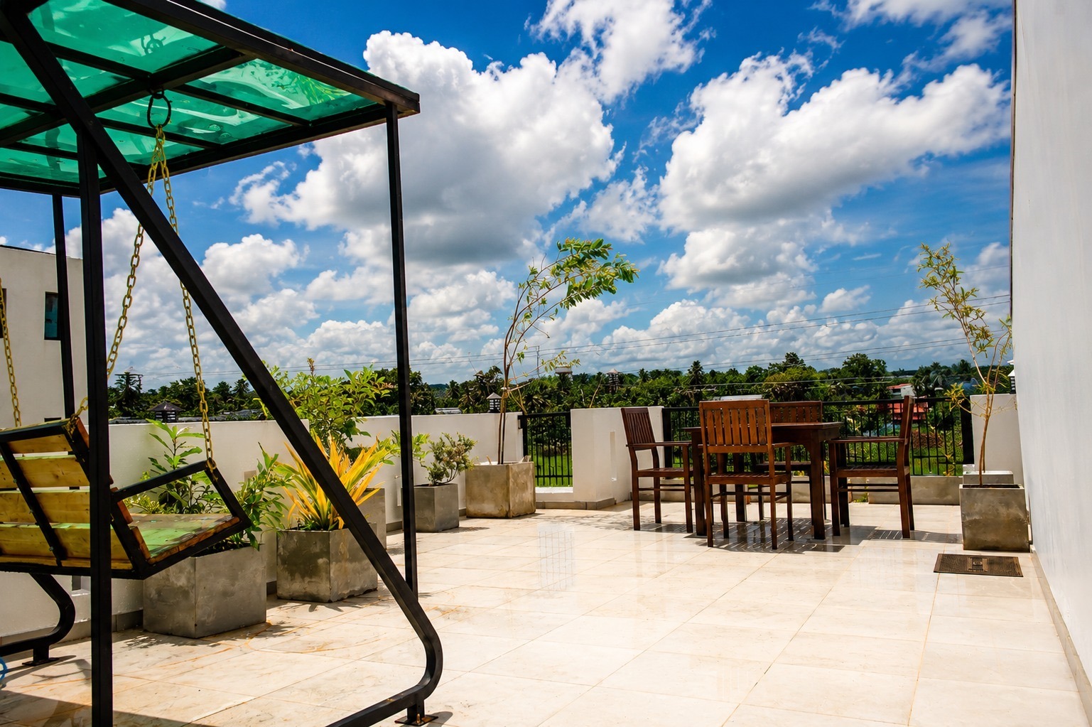 Balcony and rooftop spaces at Emerald Edge Villa